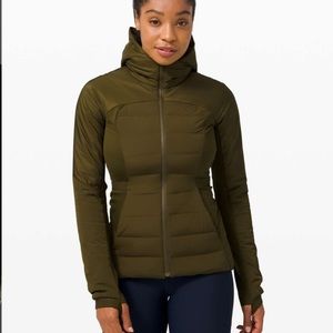 Lululemon Down For It All Jacket
Moss Green. Size 12.
